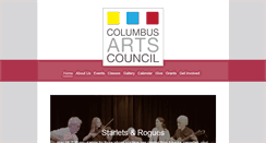 Desktop Screenshot of columbus-arts.org
