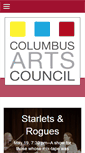 Mobile Screenshot of columbus-arts.org